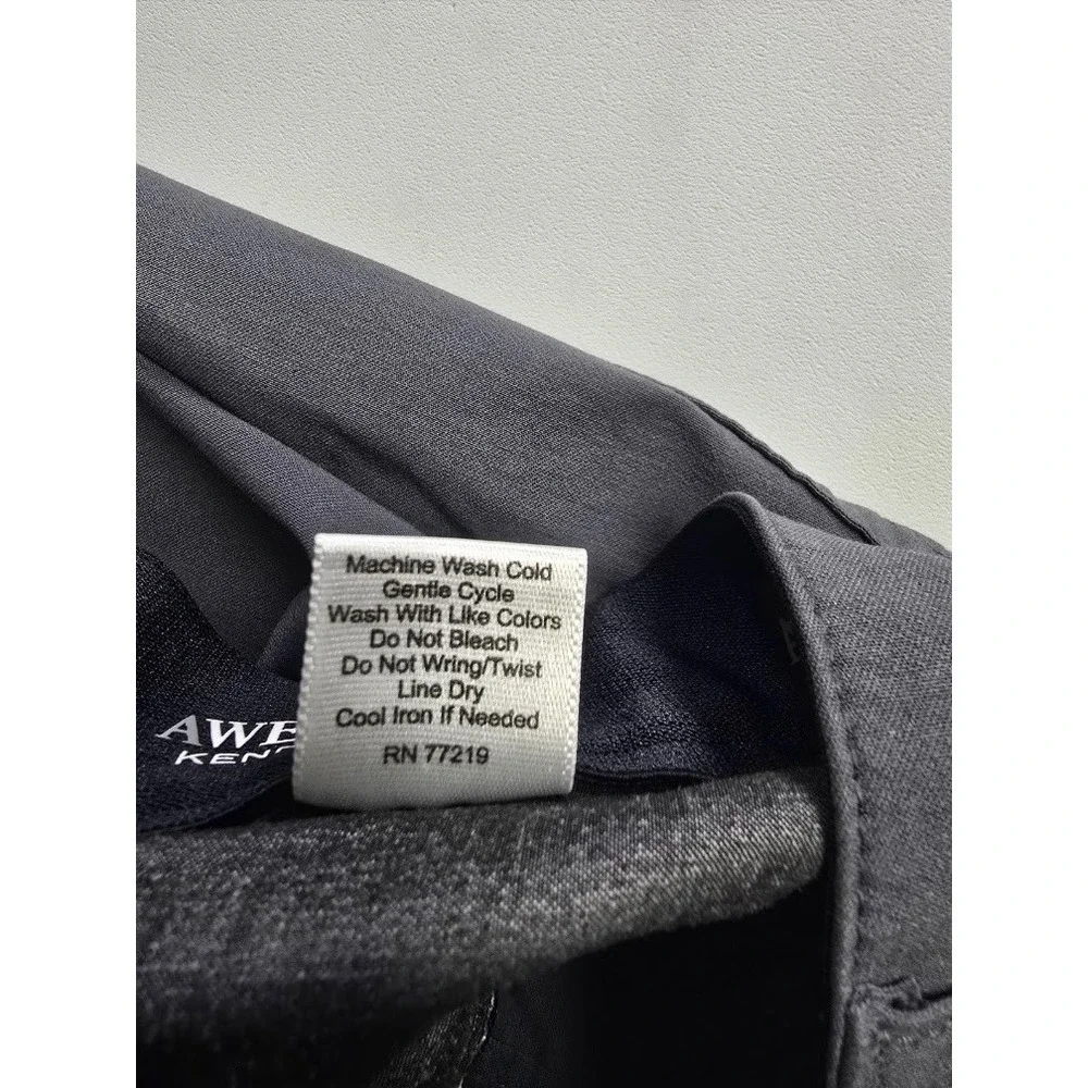 Awareness Kenneth Cole Men's Flex Relaxed Fit Gray Pants Casual Workwear 30x32